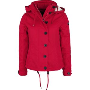 Sublevel Dámská bunda dívcí zimní bunda červená