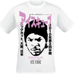 Ice Cube Kanji tricko bílá
