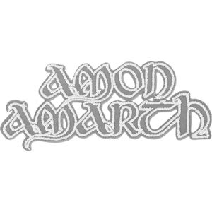 Amon Amarth Cut-Out Logo - Fluoreszierend nášivka fluorescentní