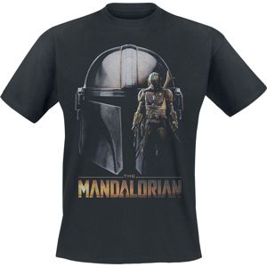 Star Wars The Mandalorian - Mando Tričko černá