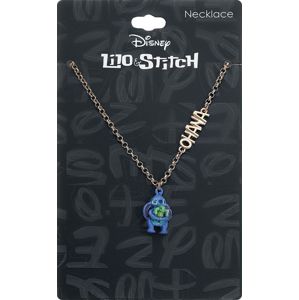 Lilo & Stitch Stitch mit Frosch Náhrdelník - řetízek zlatá
