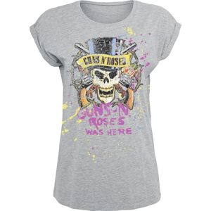 Guns N' Roses Top Hat Splatter Dámské tričko prošedivelá