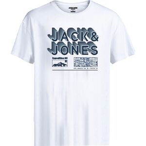 Jack & Jones Tričko s klasickým výstřihem Booster detské tricko bílá