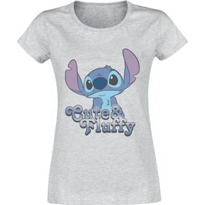 Lilo & Stitch Cute & Fluffy Dámské tričko šedá