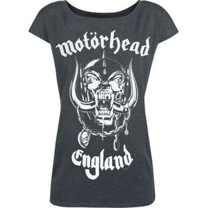 Motörhead England Dámské tričko prošedivelá