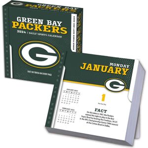 NFL Green Bay Packers - Abreißkalender Stolní kalendář vícebarevný