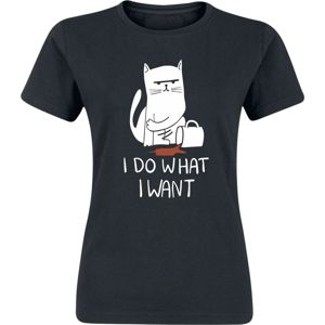 I Do What I Want! Dámské tričko černá