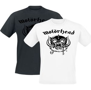 Motörhead Warpig - Doppelpack Tričko cerná/bílá
