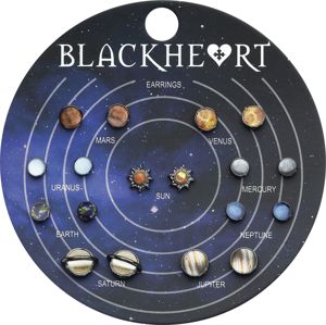 Blackheart Sluneční soustava sada náušnic vícebarevný