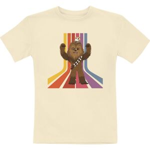 Star Wars Kids - Chewbacca - Rainbow detské tricko písková