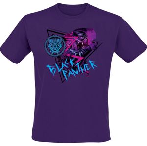 Avengers Black Panther - Colour Pop Tričko purpurová