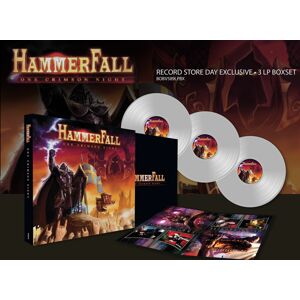 HammerFall One Crimson Night 3-LP transparentní