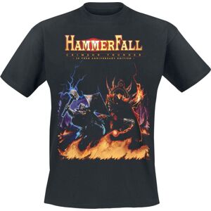 HammerFall Visitor Tričko černá