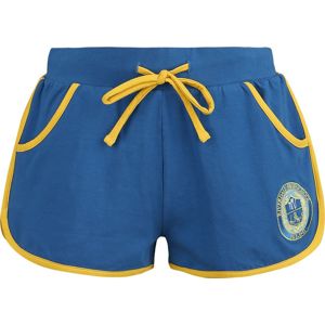 Riverdale Riverdale High School Dámské šortky modrá/žlutá