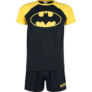 Batman Symbol pyžama cerná/žlutá