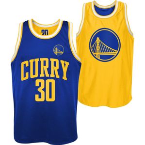 NBA Golden State Warriors - Stephen Curry Tank top modrá/žlutá