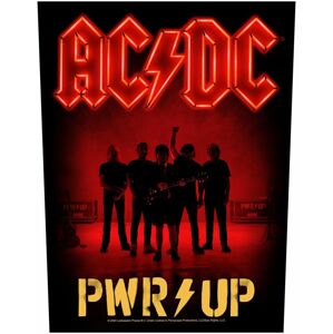 AC/DC PWR Up - Band nášivka na záda vícebarevný