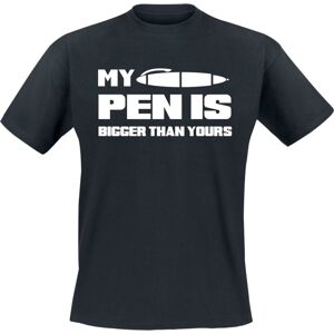 Sprüche My Pen Is Bigger Than Yours Tričko černá