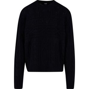 Urban Classics Set In Boxy Sweater Pletený svetr černá