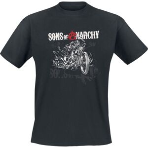 Sons Of Anarchy Reaper - Motorbike Tričko černá