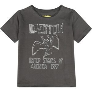 Led Zeppelin Amplified Collection - US 77 Tour detské tricko charcoal