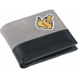 Pokémon Pixel Pika Peněženka cerná/šedá