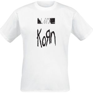 Korn The Nothing - Tracklist tricko bílá