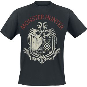 Monster Hunter Emblem Tričko černá