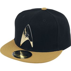 Star Trek Emblem kšiltovka cerná/žlutá
