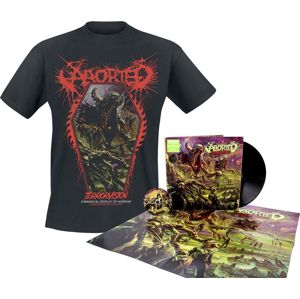 Aborted TerrorVision LP a CD a tricko standard