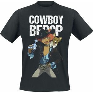 Cowboy Bebop Edward & Ein Tričko černá