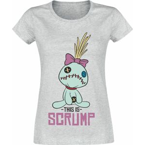 Lilo & Stitch This is Scrump Dámské tričko šedá