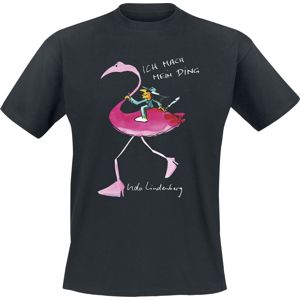 Udo Lindenberg Flamingo Shirt tricko černá