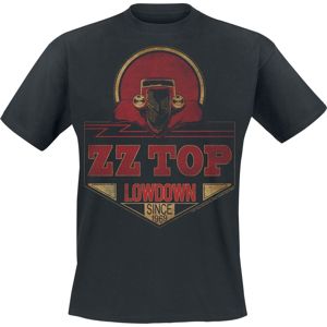 ZZ Top Lowdown Since 1969 Tričko černá