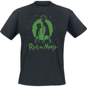 Rick And Morty Ghost Tričko černá