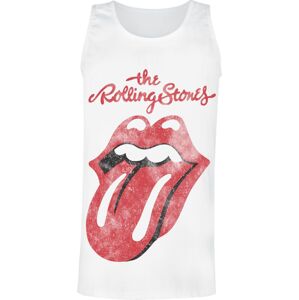 The Rolling Stones Classic Tongue Tank top bílá