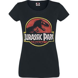 Jurassic Park Logo Dámské tričko černá