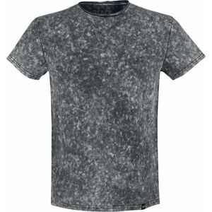 Black Premium by EMP Černé tričko s opraným efektem Tričko černá