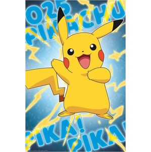 Pokémon Pikachu plakát vícebarevný