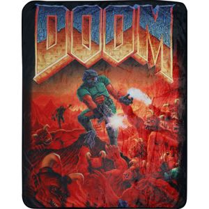 Doom Doomslayer Flísová deka vícebarevný