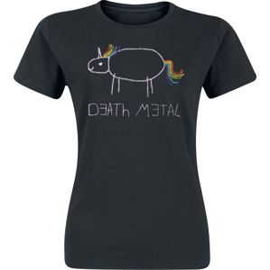 Death Metal Dámské tričko černá