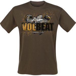 Volbeat Boxing tricko hnědá