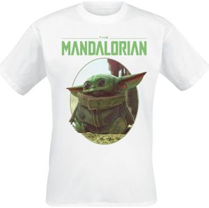 Star Wars The Mandalorian - The Child - Grogu Tričko bílá
