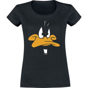 Looney Tunes Daffy Big Face Dámské tričko černá