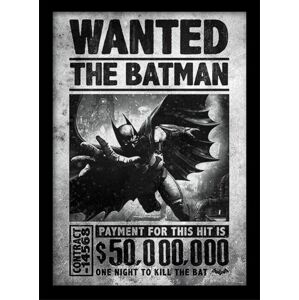 Batman Batman Arkham Origins - Wanted Zarámovaný obraz vícebarevný