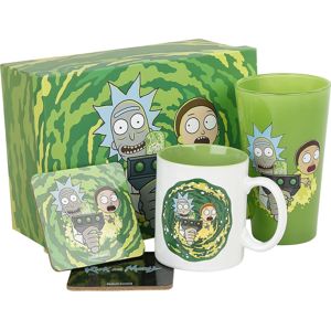Rick And Morty Dárkový box Portal Fan balícek vícebarevný