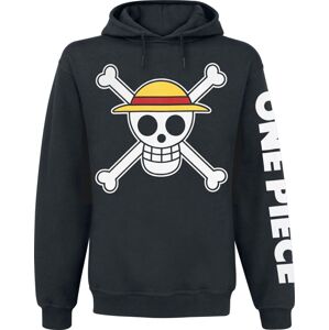 One Piece One Piece - Skull Mikina s kapucí černá