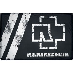 Rammstein Rammstein vlajka cerná/bílá