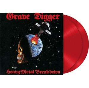 Grave Digger Heavy metal breakdown 2-LP červená