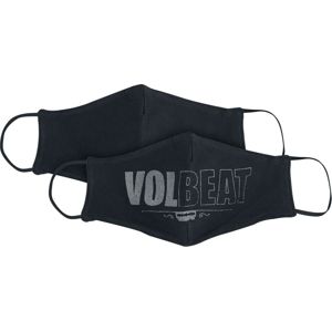 Volbeat Logo maska cerná/bílá